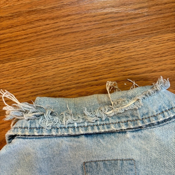 vintage old navy dungarees jean jacket - Picture 7 of 10